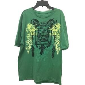 Daniel Cremieux Green Lion Cotton Classic T-Shirt, L
